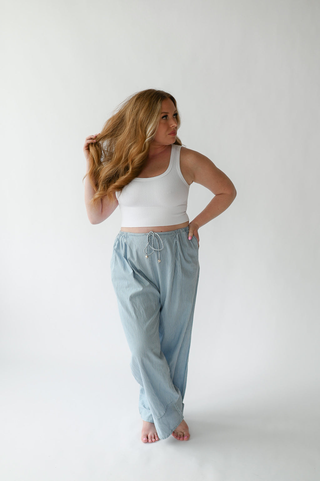 BEACH DAY STRIPE PANTS