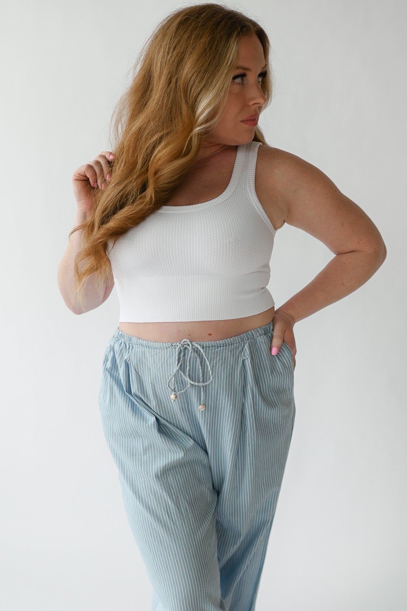 BEACH DAY STRIPE PANTS