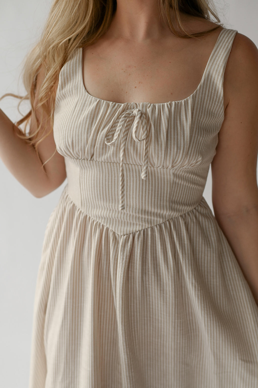 SEASIDE STROLL MIDI DRESS