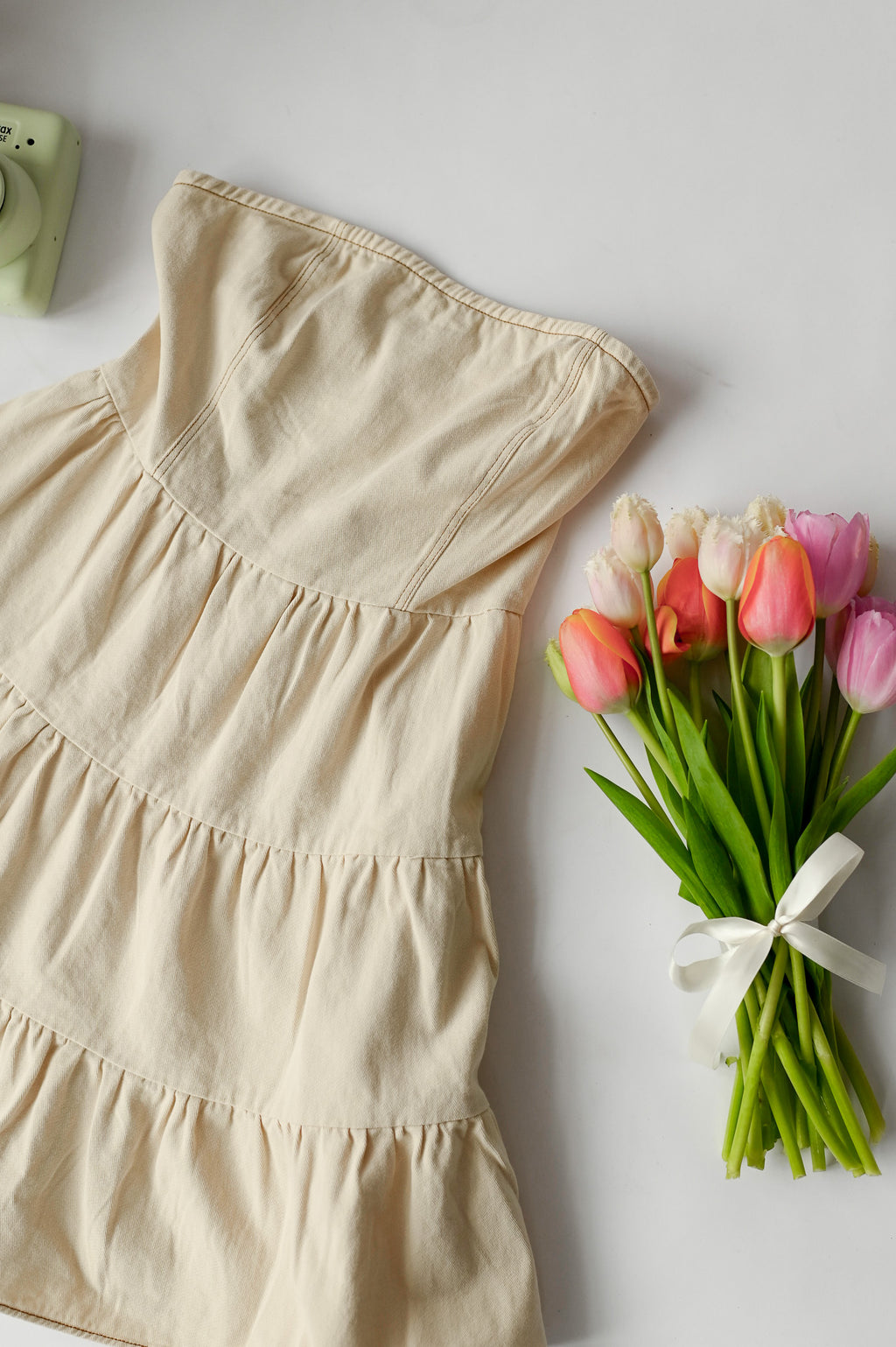 WESTON RUFFLE MINI DRESS