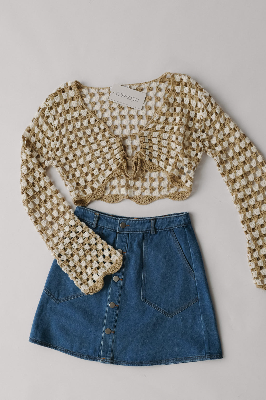 TACOMA DENIM MINI SKIRT