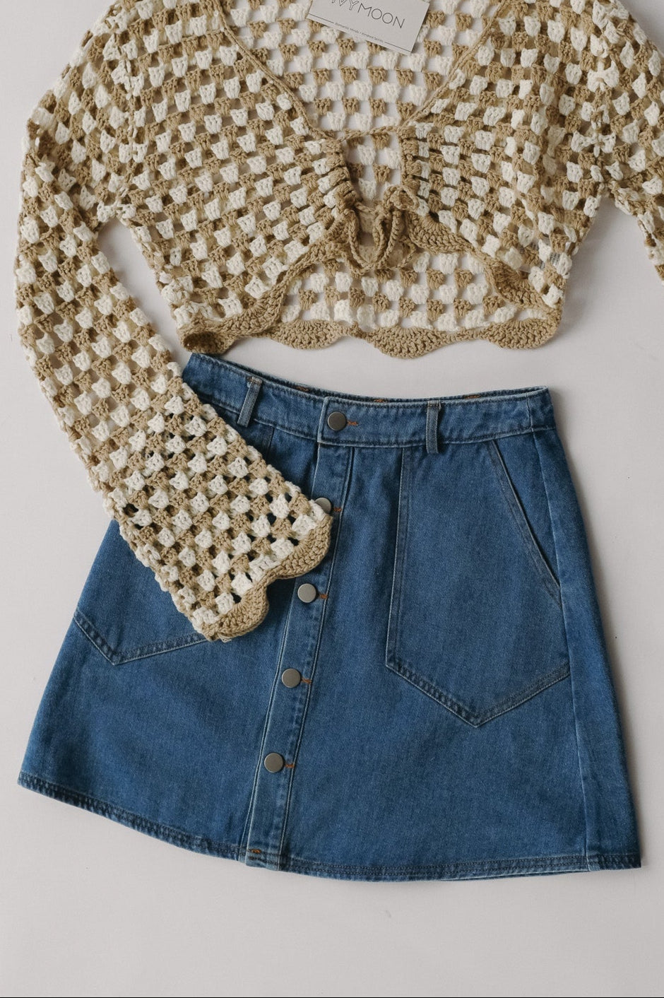 TACOMA DENIM MINI SKIRT