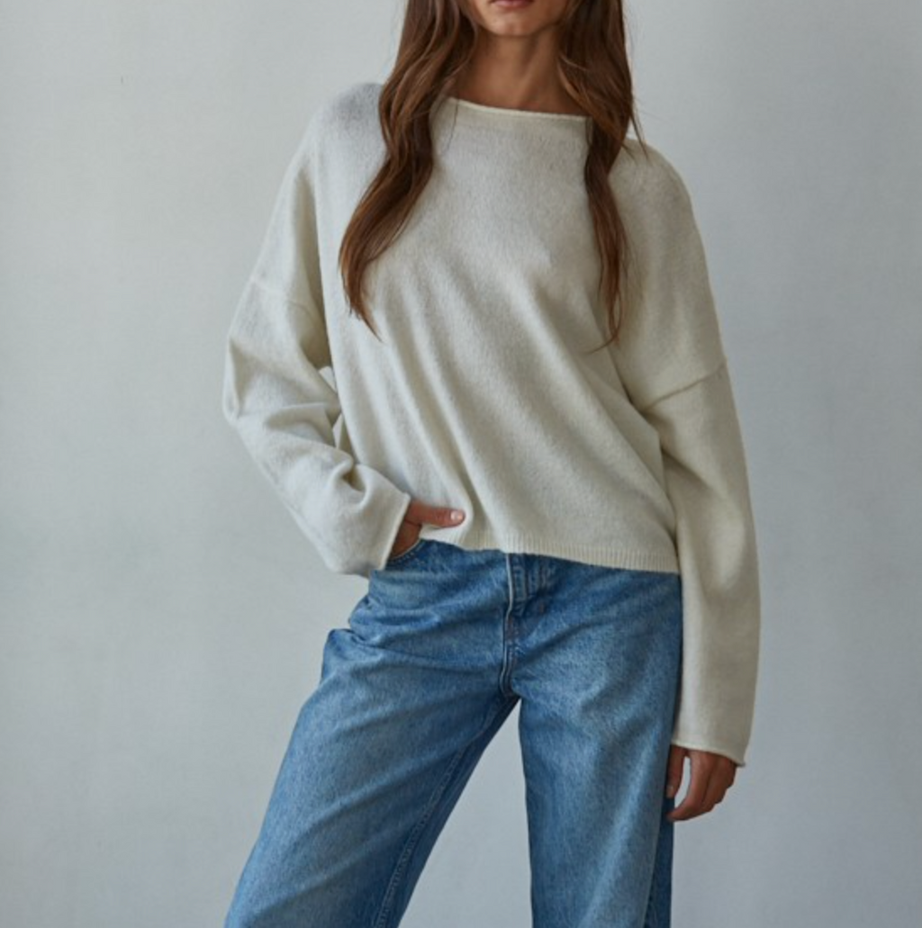 KOURTNEY ROLLED NECK SWEATER