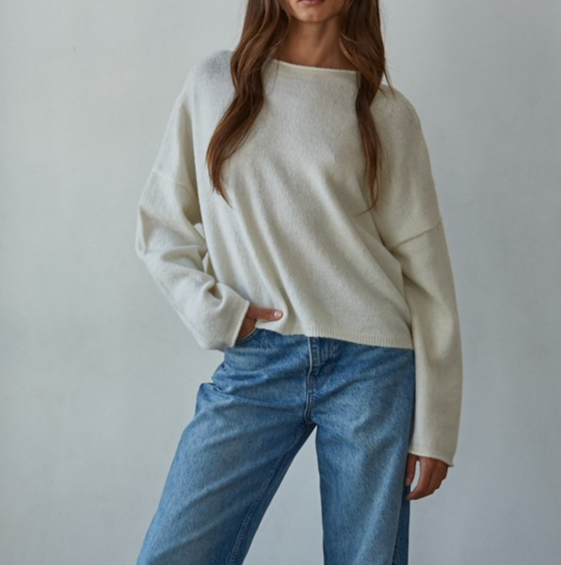 KOURTNEY ROLLED NECK SWEATER