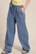 KAT STRIPED WIDE LEG PANT