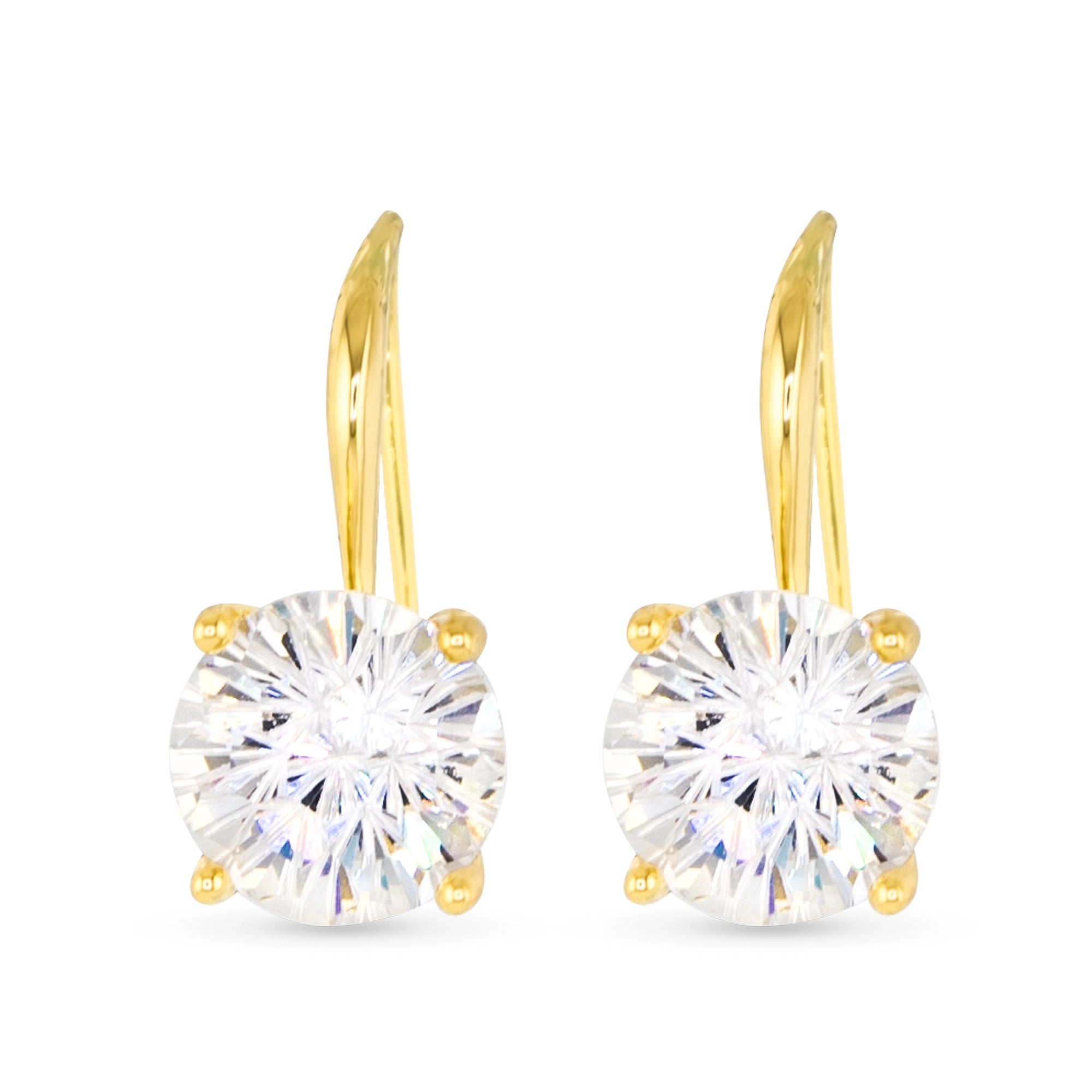 SOLITAIRE DROP EARRING