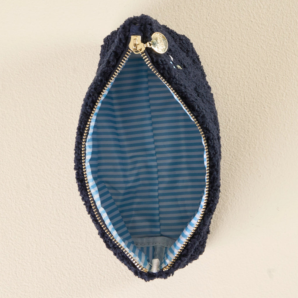 NAVY SHORES TEDDY POUCH