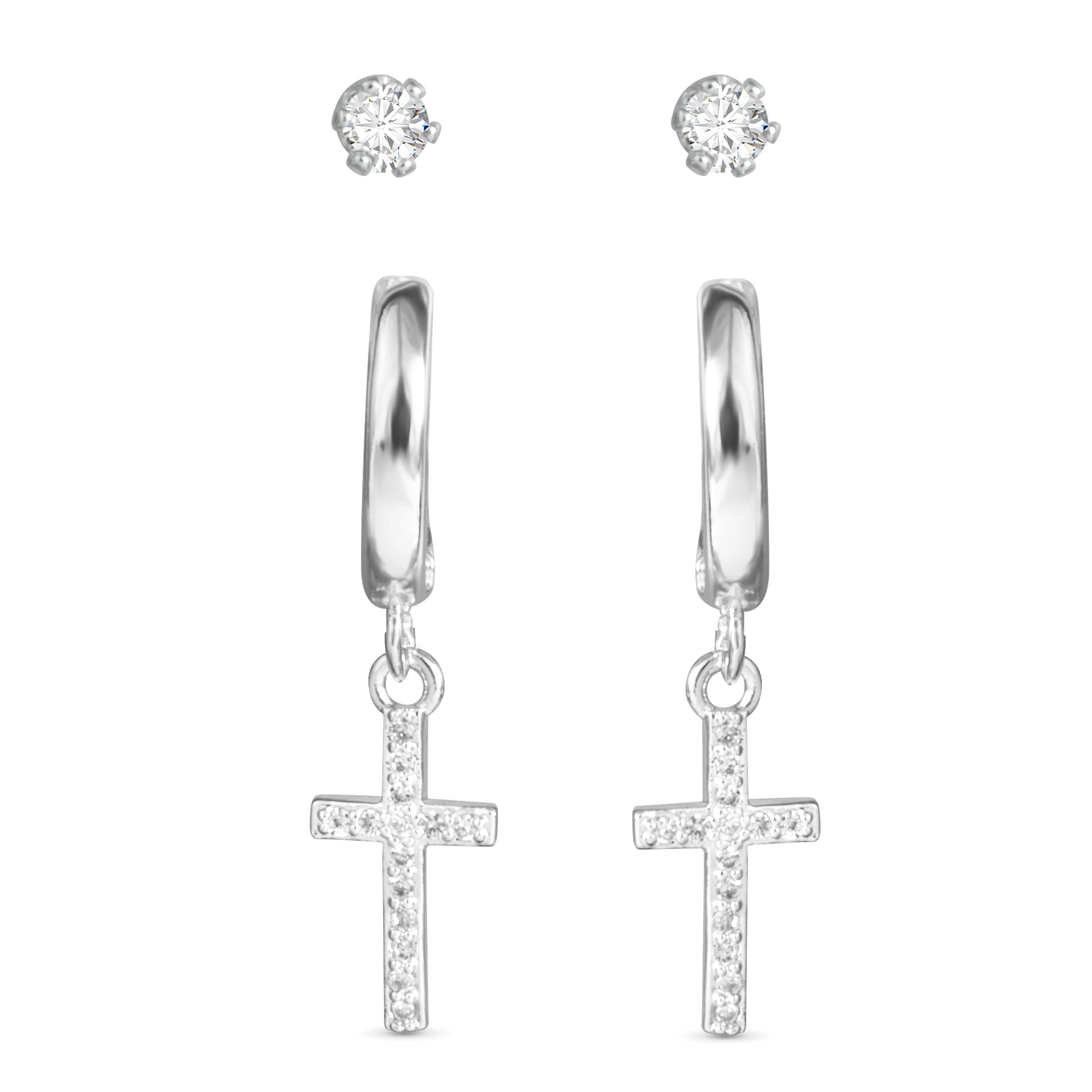 CROSS CZ HUGGE + STUD SET