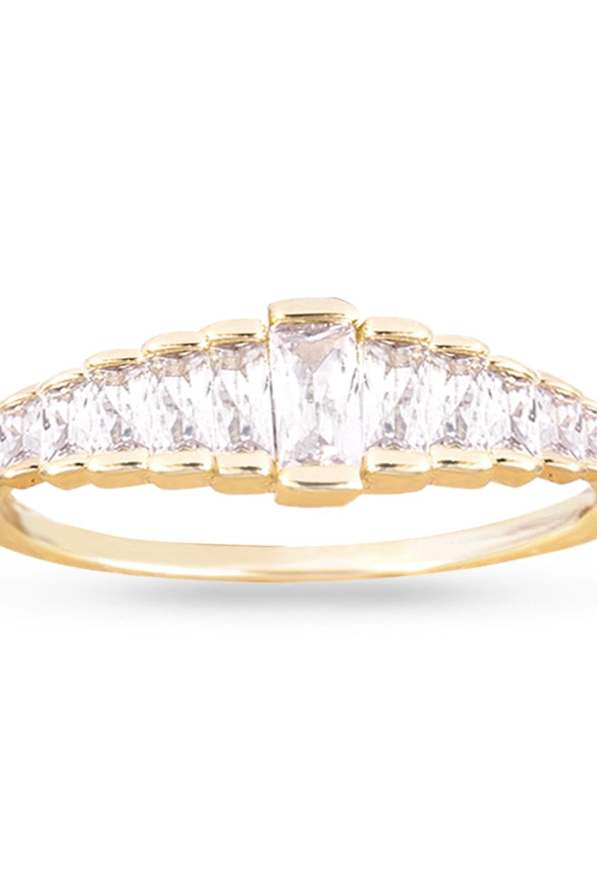 BAGUETTE CZ RING