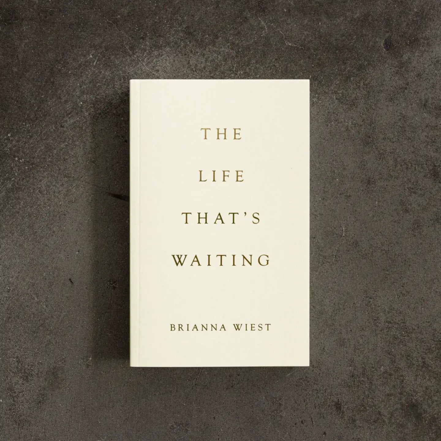 THE LIFE THAT'S WAITING BOOK