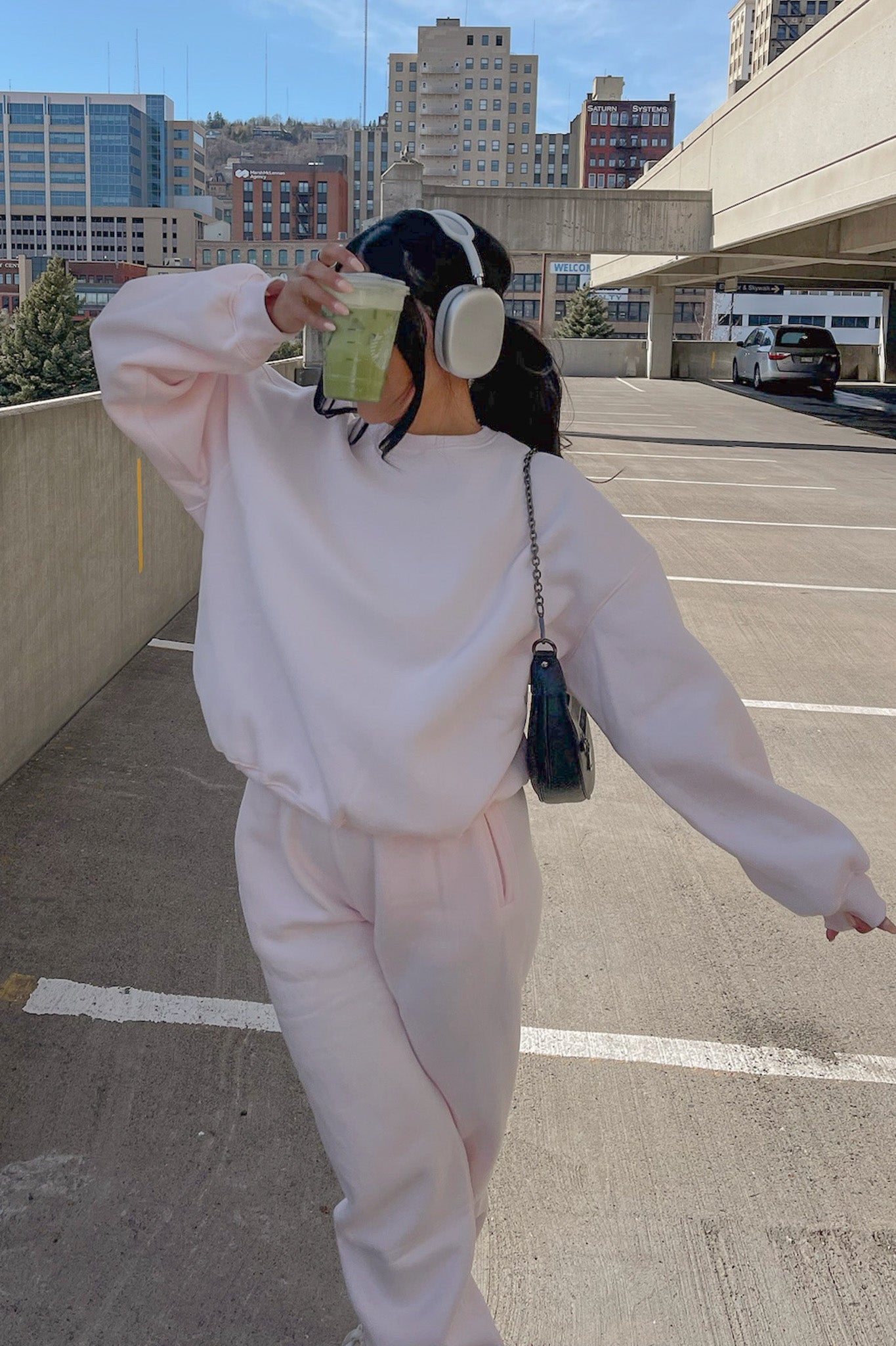 EASY LIVING HIGH WAISTED SWEATPANTS