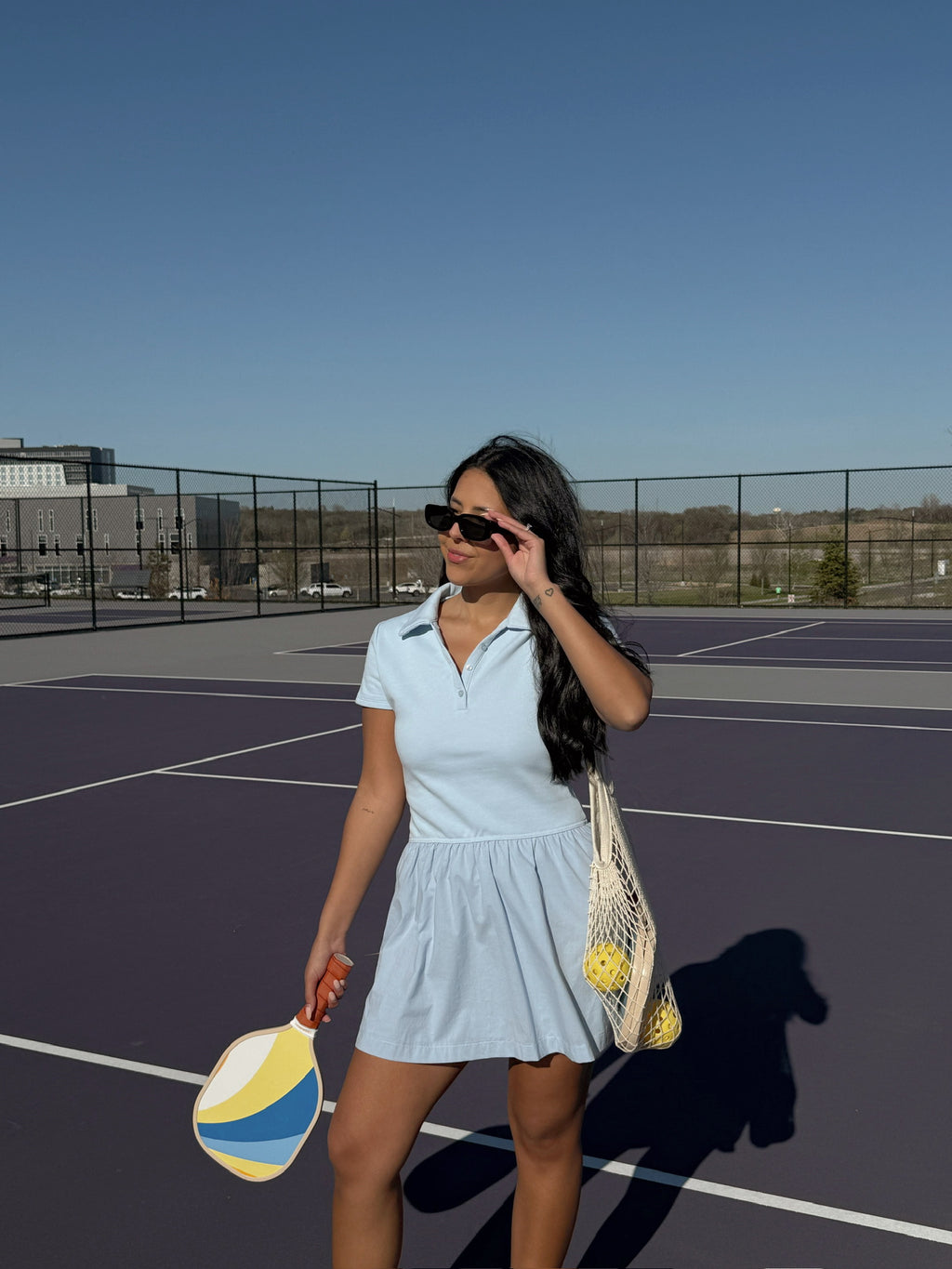 COUNTRY CLUB COLLARED DRESS