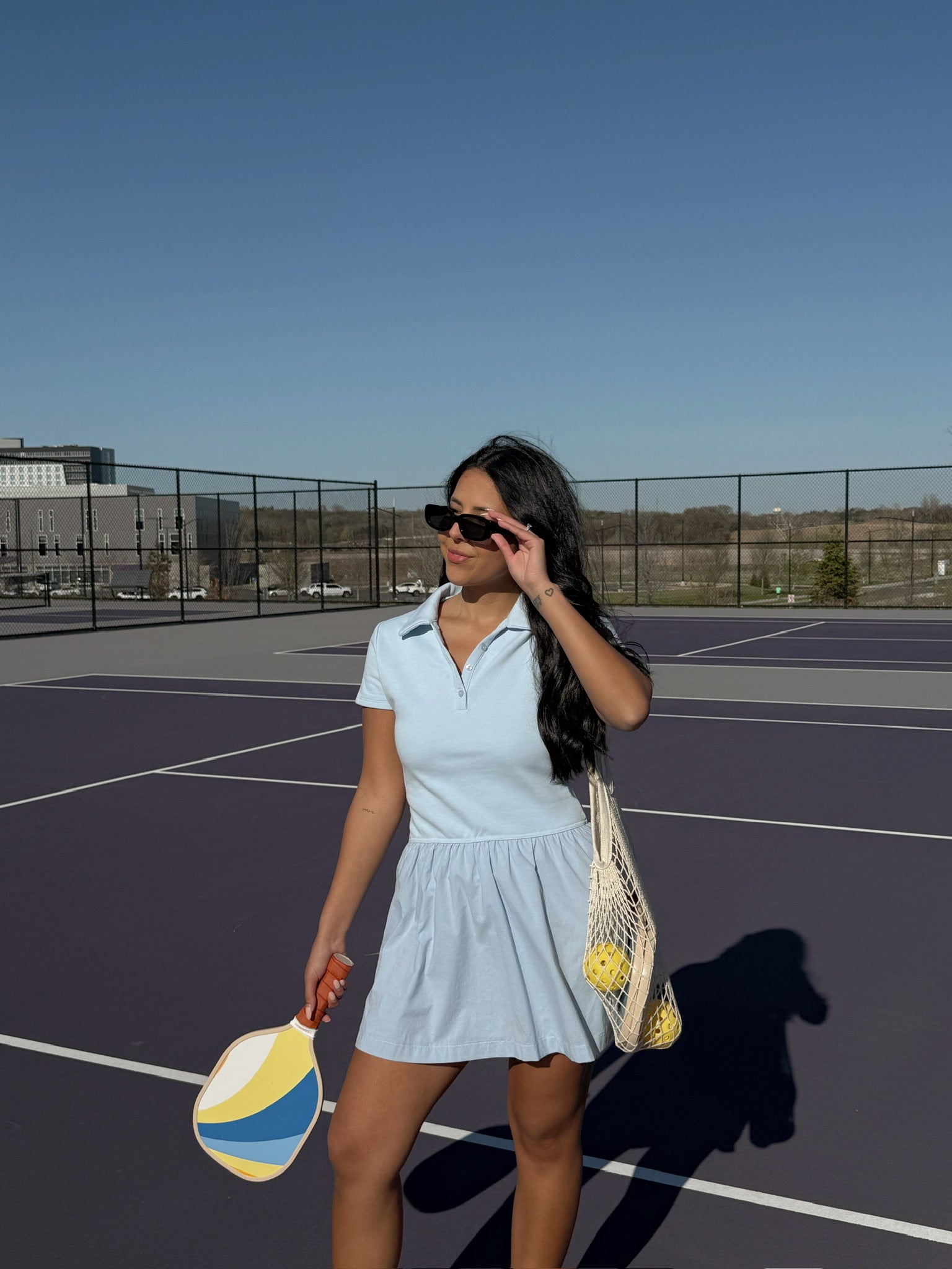 COUNTRY CLUB COLLARED DRESS