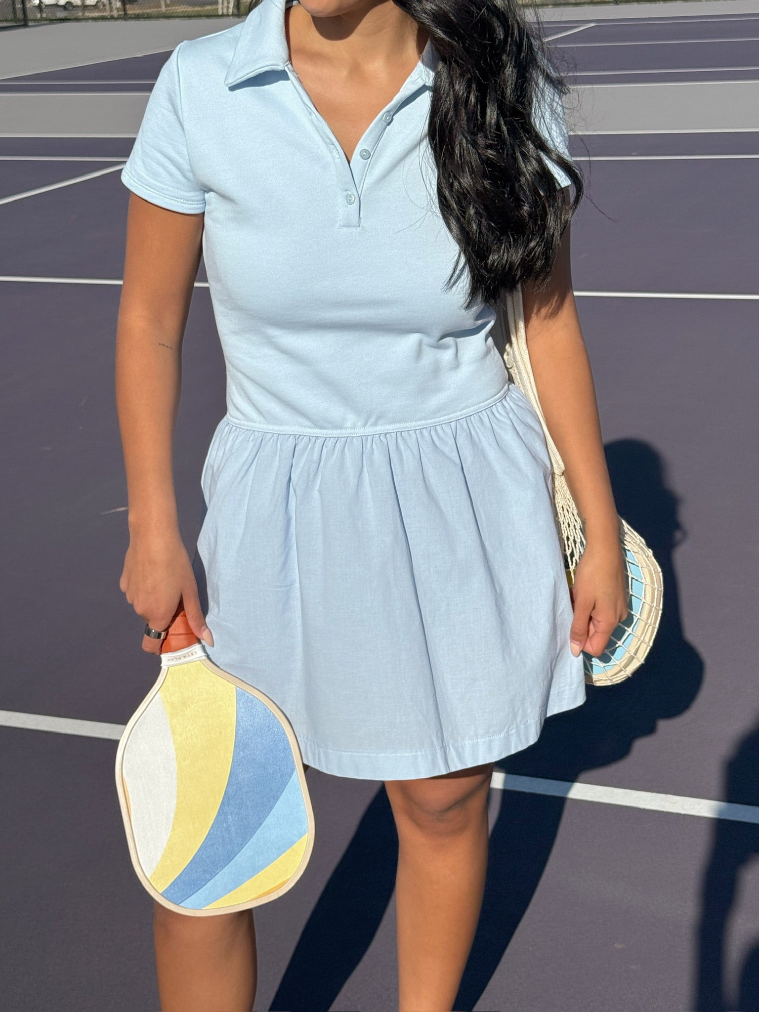 COUNTRY CLUB COLLARED DRESS