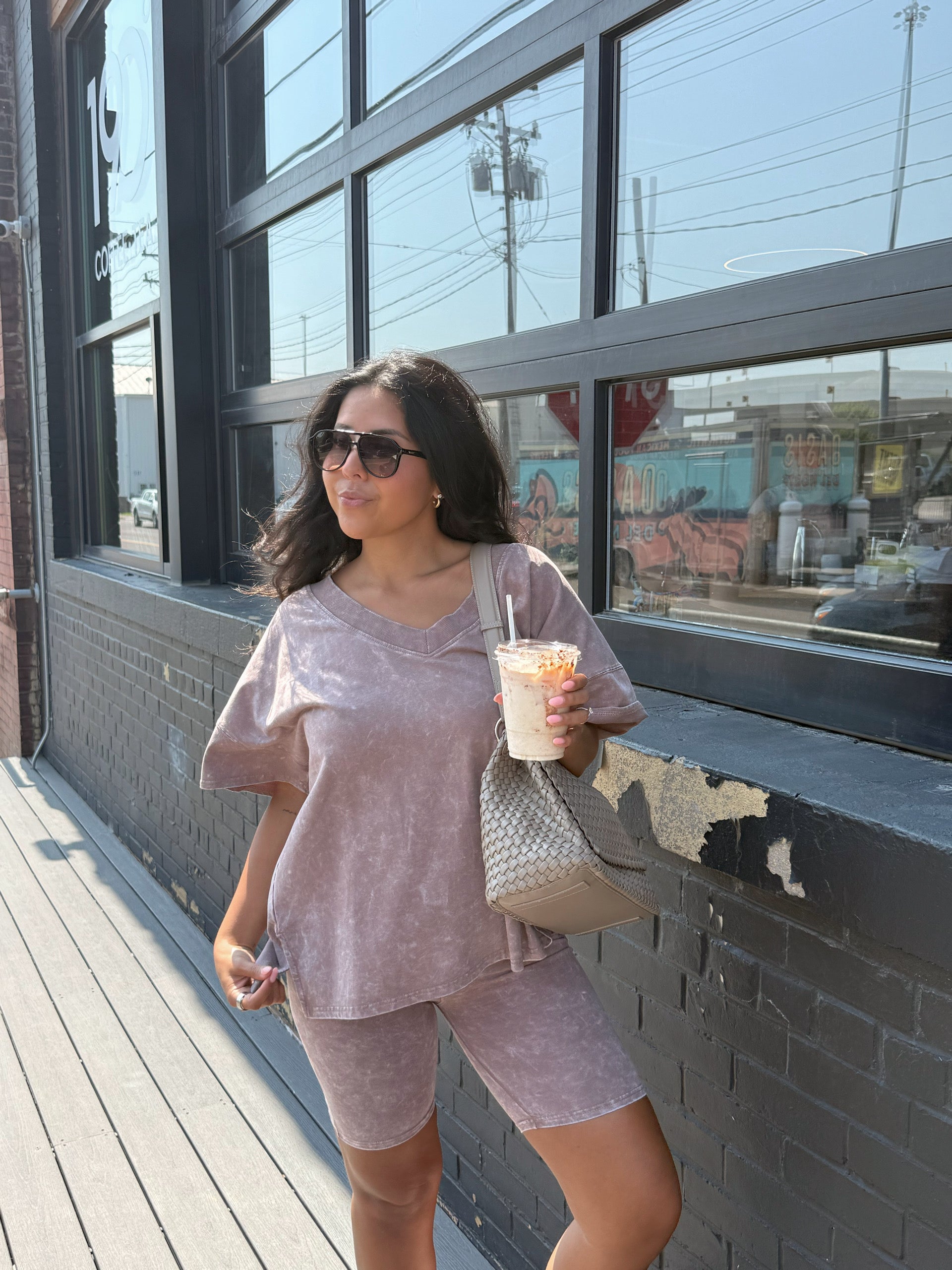 DAILY LOVE SHORT SET