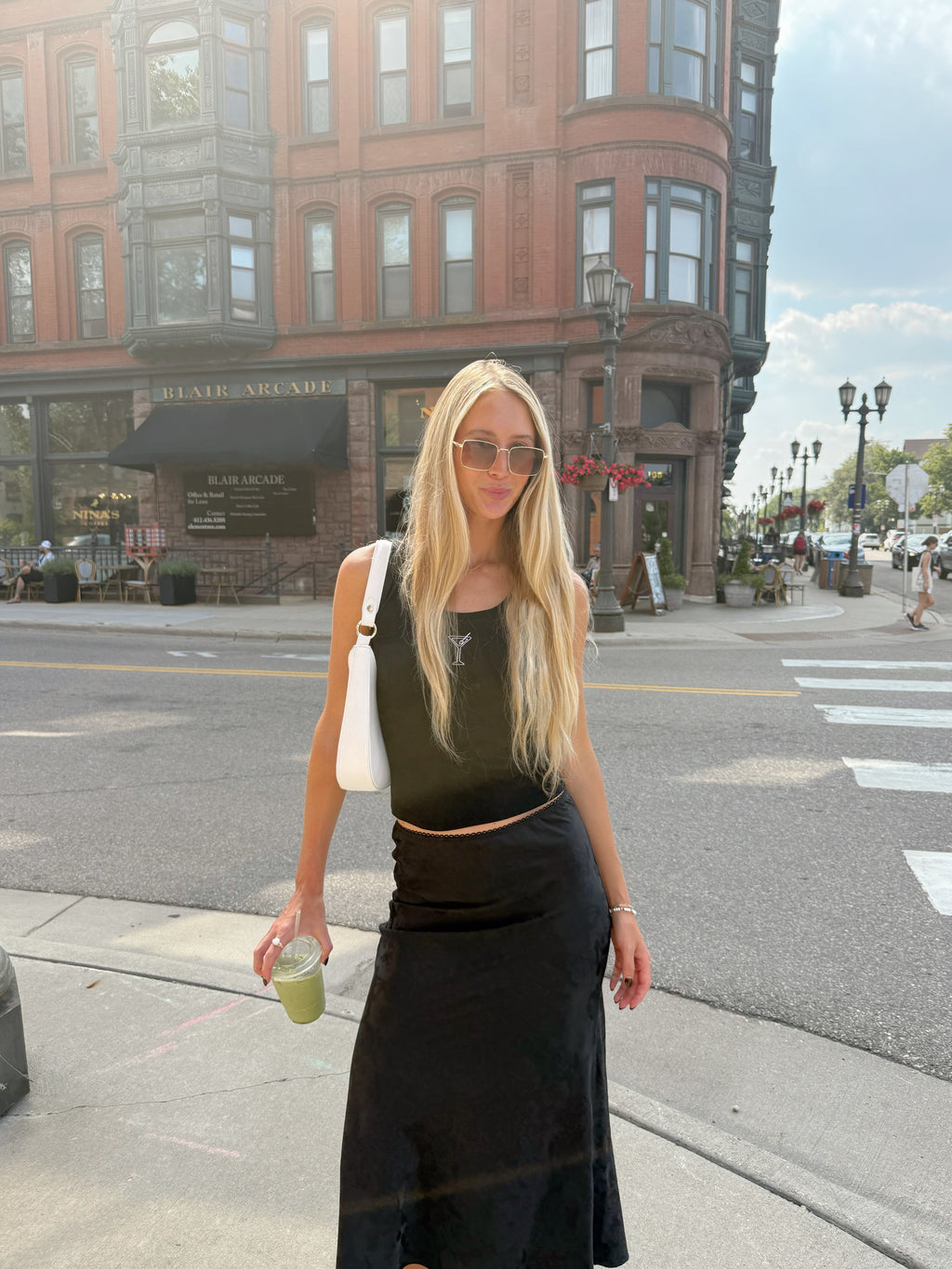 EMBROIDERED MARTINI TANK