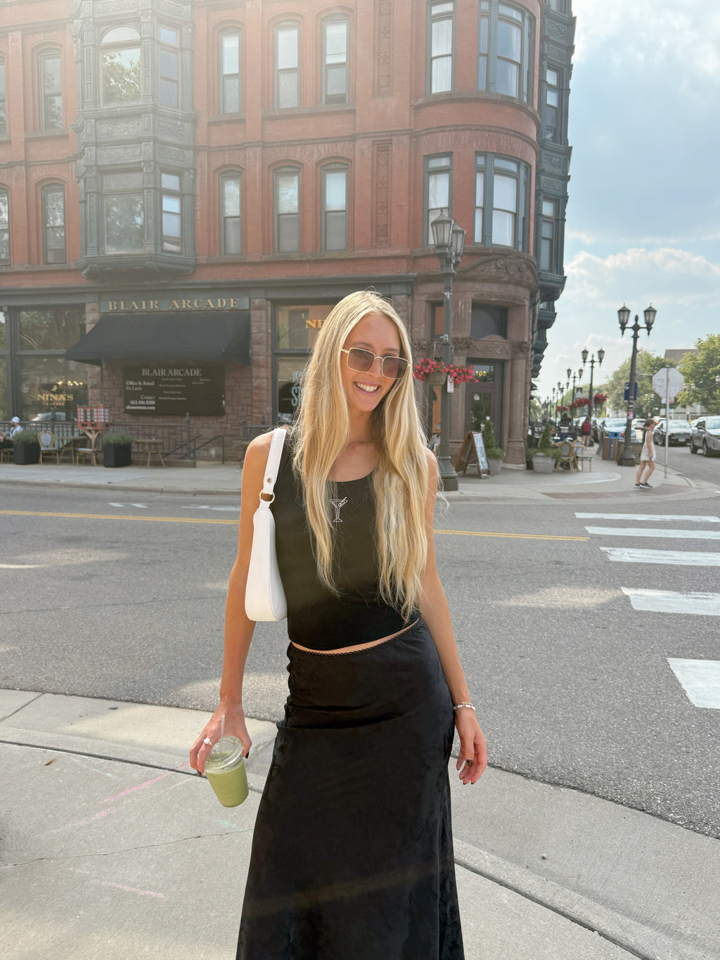 EMBROIDERED MARTINI TANK